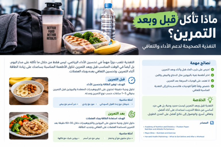 ماذا تأكل قبل وبعد التمرين؟ 067d3151 3988 4d18 a29b 84d146c09698