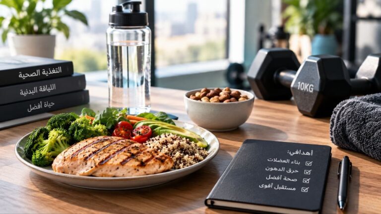كيف تبدأ رحلة اللياقة البدنية بطريقة صحيحة؟ 5852932765727265747 768x433