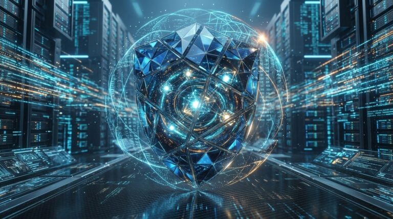 أخلاقيات الذكاء الاصطناعي وحماية البيانات gemini generated image 980is7980is7980i