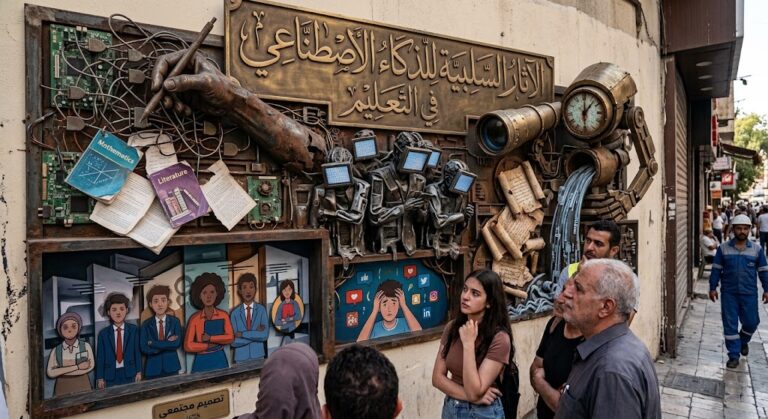 أضرار الذكاء الاصطناعي على الطلاب والتعليم