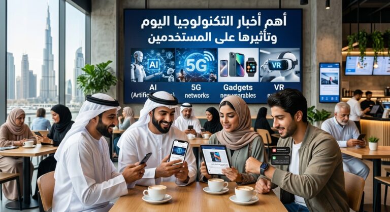 اعملي صوره عن أهم أخبار التكنولوجيا اليوم وتأثيرها على المستخدمين اكتب كده بس