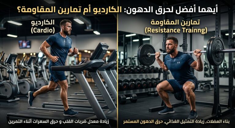 خسارة الوزن بالرياضة