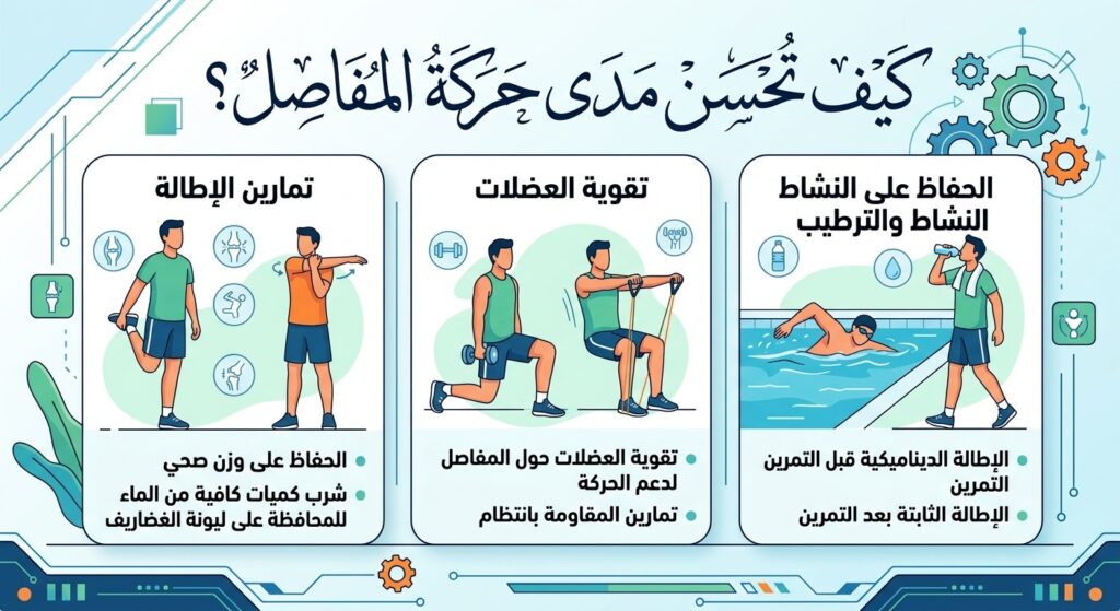 كيف تحسن مدى حركة المفاصل؟ كيف تحسن مدى حركة المفاصل؟