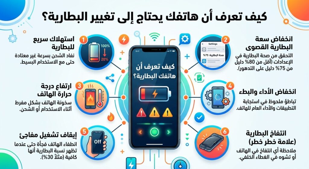 كيف تعرف أن هاتفك يحتاج إلى تغيير البطارية؟ كيف تعرف أن هاتفك يحتاج إلى تغيير البطارية؟