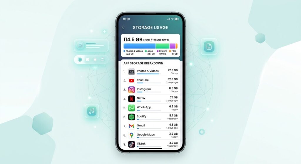 كيف تعرف مساحة التخزين التي تستهلكها التطبيقات على هاتفك؟ كيف تعرف مساحة التخزين التي تستهلكها التطبيقات على هاتفك؟