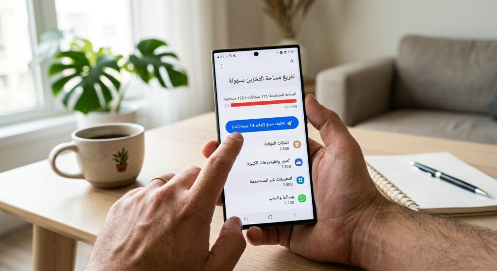 كيفية تفريغ مساحة التخزين في الهاتف بسهولة كيفية تفريغ مساحة التخزين في الهاتف بسهولة