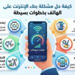 كيفية حل مشكلة بطء الإنترنت على الهاتف بخطوات بسيطة