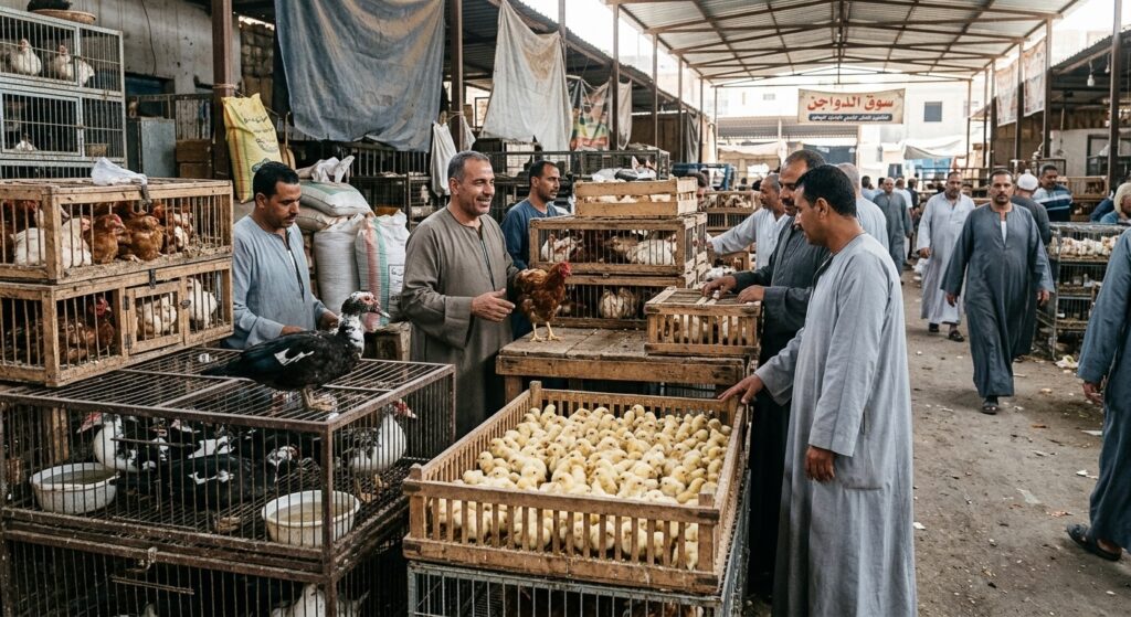 أسعار الدواجن والبط والكتاكيت اليوم الاثنين 12 أكتوبر 2026 في مصر اسعار الدواجن والبط و الكتاكيت