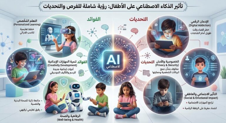 تأثير الذكاء الاصطناعي على الأطفال تأثير الذكاء الاصطناعي على الأطفال