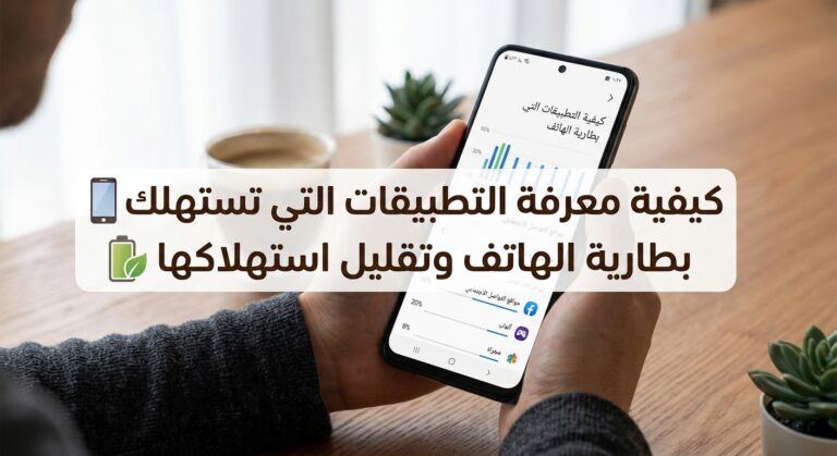 كيفية معرفة التطبيقات التي تستهلك بطارية الهاتف وكيفية تقليل استهلاكها كيفية معرفة التطبيقات التي تستهلك بطارية الهاتف وتقليل استهلاكها