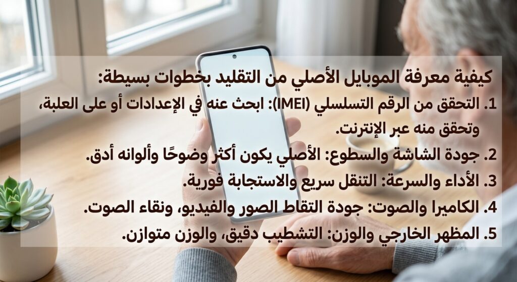 كيفية معرفة الموبايل الأصلي من التقليد بخطوات بسيطة
