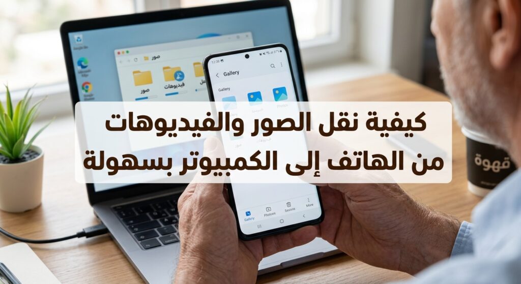 كيفية نقل الصور والفيديوهات من الهاتف إلى الكمبيوتر بسهولة كيفية نقل الصور والفيديوهات من الهاتف إلى الكمبيوتر بسهولة