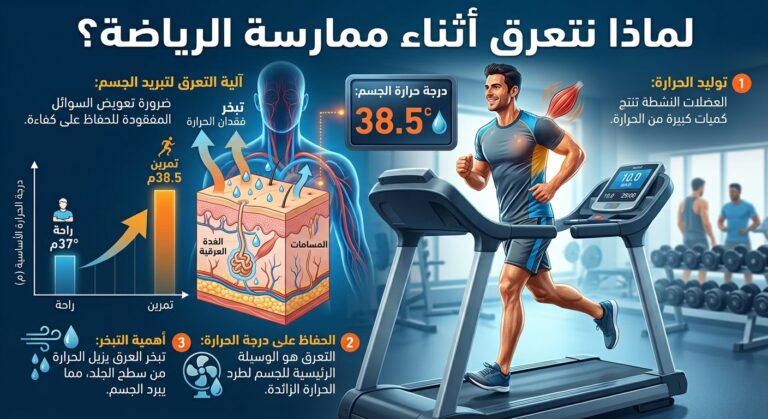 لماذا نتعرق أثناء ممارسة الرياضة؟ لماذا نتعرق خلال ممارسة الرياضية